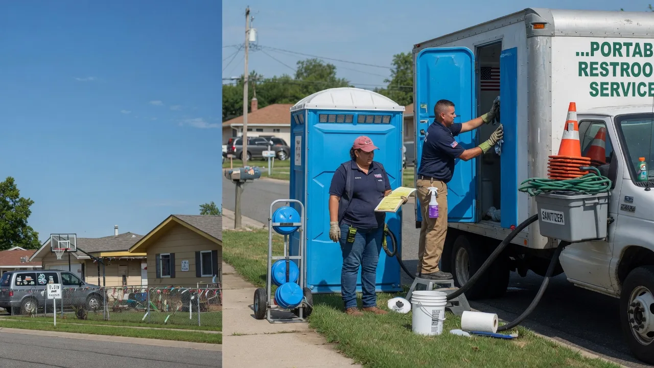 Portable Toilet Rental in Pender, NE near me